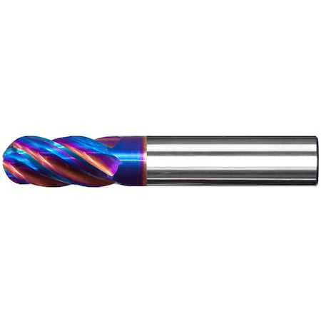 Mastercut Tool Corp. 3/4x3x3/4x6 4FL Ball Multi-Helix Ultra V4 with Flat, PowerN 451-214W-5